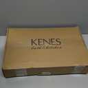 KENES Pull Down Bathroom Faucet with Sprayer, Chrome 8 Inch 2 Handle Widespread Bathroom Faucet 3 Hole with Pull Out Sprayer, Vanity Faucet with Pop Up Drain & Supply Lines LJ-9058A-5