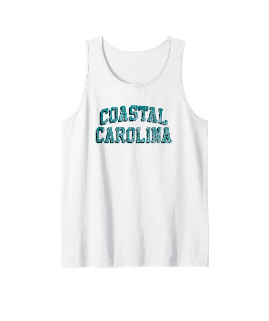 Coastal Carolina Chanticleers Retro Arch Officially Licensed Tank Top S