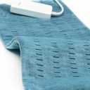 GOQOTOMO Heating Pad Fast-Heating Technology for Back/Waist/Abdomen/Sh-oulder/Neck Pain and Cramps Relief - Moist and Dry Heat Therapy with Auto-Off Hot Heated Pad by-HF-G (Green, Green)