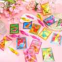 2 x Skylety 36 Sets Valentines Dinosaur Gifts Valentines Exchange Gifts Kid Classroom Dinosaur Finger Slingshot Gift Finger Toy Cute Valentine's Day Cards Goodie Bag Stuffers Valentine's Day Party Favors