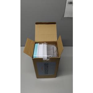 Ice Cube Tray with Lid and Bin, PHINOX 56 pcs Ice Trays for Freezer, Ice Cube Trays for Freezer with 2 trays, Container, Lid & Ice Scoop, BPA Free (0.8"-2tier, Blue)