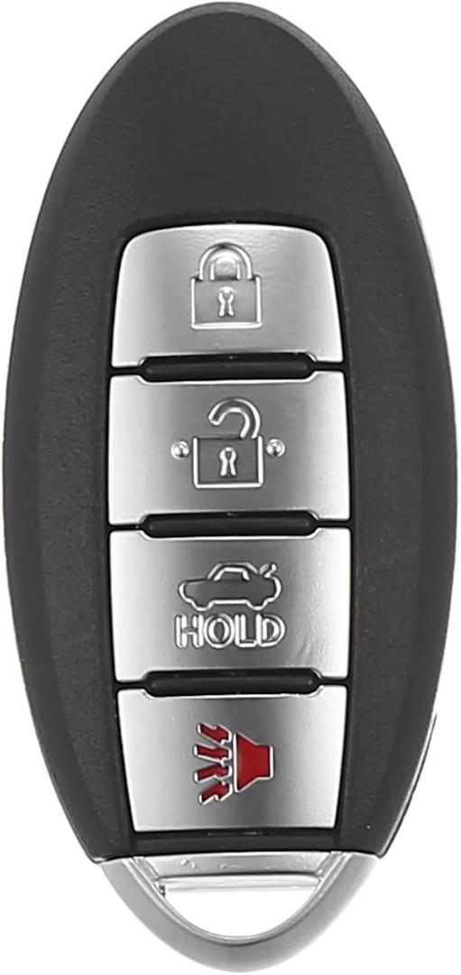 X AUTOHAUX 433MHz KR5S180144014 Replacement Smart Proximity Insert Keyless Entry Remote Key Fob for Nissan Altima Maxima 2013 2014 2015 4 Buttons 47Chip 7812D-S180014