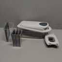 Mueller Pro-Series 10-in-1, 8 Blade Vegetable Chopper, Onion Mincer, Cutter, Dicer, Egg Slicer with Container, French Fry Cutter Potatoe Slicer, Home Essentials & Kitchen Gadgets, Salad Chopper