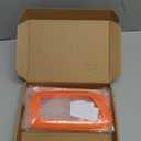 4PCS ABS Inner Car Look Interior Door Handle Panel Cover Trim Compatible with Toyota Tacoma 2016 2017 2018 2019 2020 2021 2022 2023 Interior Door Handle Frame (Orange)