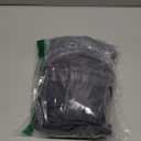 DAVID ARCHY Men's Undershirts Micro Modal Ultra Soft T-Shirts Stretch Moisture-Wicking Crewneck/V-Neck Tees for Men, 2 Pack, L Grey Black