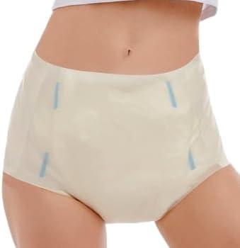 InControl - Transparent Seamless Latex Incontinence Briefs (Small)