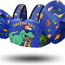 Chriffer Kids Swim Vest Life Jacket for 30-55 Pounds Boys and Girls, Toddler Floaties with Shoulder Harness Arm Wings for 2,3,4,5,6,7 Years Old Baby (A-Dark Blue)