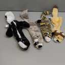 Dog Squeak Toys, No Stuffing Plush Dogs Chew Toy Bundle for Small Medium Large Breed Chewer Tough Durable Squeaky Pet Fetch Puppy Teething Chewing Interactive to Keep Them Busy Best Birthday Gift (Pack of 5)