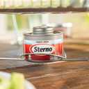 Sterno Fuel Cans - 6-Hour Burn, (12-Pack) Professional Safe Warmers for Food Trays & Buffet Set Chafing Dishes - Reusable Gel Burners, Twist Chafer Canned Heat, Handy Wick