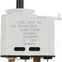 3398095 Dryer Push to Start Switch Replacement & Compatible with Some Whirlpool Admiral Crosley Estate Inglis Kenmore and Maytag Dryers Replaces PS11741493W10446920, AP2947429W10117655