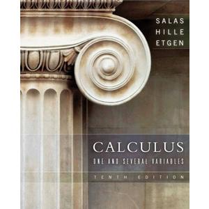 By Satunino L. Salas - Calculus: One and Several Variables: 10th (tenth) Edition