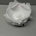 Dingion 12 Pcs Melamine White Serving Bowls 7'' x 5.3'' x 2.7'' 15 oz Oval Serving Dishes for Salad Pasta Fruit Cereal Dishwasher Dipping Ice Cream Dessert Display Garden Tea Camping Party Dinner