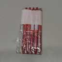 Pilot FriXion Clicker Erasable Gel Pens, Fine Point (0.7mm), Red Ink, 6-Pack - Refillable, Smooth Writing Pens for School, Journaling, and Office Use