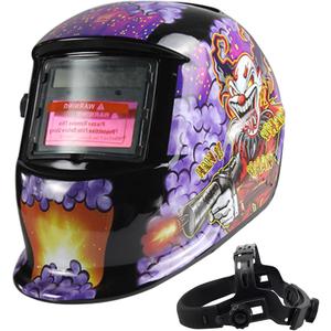Welding Helmet Auto Darkening Solar Powered with Adjustable Shade 4/9-13 for Tig Mig Arc Weld Mask (Joker)