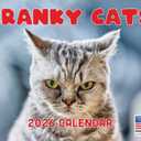 Cranky Cats Calendar 2026 Bad Cat Monthly Wall Calender 12 Month | American Made In The USA
