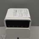 Dehumidifier for Home, 60 OZ Capacity, Auto Shut-Off for Medium Rooms up to 500 Sq.Ft, Portable Quiet for Bedroom Bathroom Basement, 24H Timer & 7 Color Lights (White, 7.36  6.77  10.47 inch)