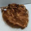 Swiking Vintage Brown 1950s Hollywood Big Wave Wig Synthetic Curly Wig for Retro Parties Halloween Daily Use(Auburn Brown) (Brown women)