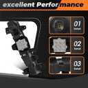 DRL Left Fog Light Assembly Compatible with Escalade 3.0L 6.2L 2021 2022 2023 2024 Driver Side Daytime Running Lamp and Turn Signal Light W/Bulb 85117442 GM2562121
