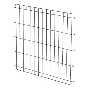 MidWest Homes for Pets Dog Crate Divider Panel for 30-inch Pet Cages, Adjusts Living Space, Fits MidWest Crate Models 1630, 1630DD, 1930 and 730UP, Black E-Coated, 04DP