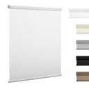 Boolegon Light Filtering Cellular Shades Cordless Pull Down Cellular Blinds Thermal Insulated Honeycomb Blinds for Windows, White 20" W x 71" H