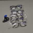 CCVOO +1.0 Clear Vision Reading Glasses for Women  5-Pack Blue Light Filtering Readers with Spring Hinges (*C2 Flower Mix)