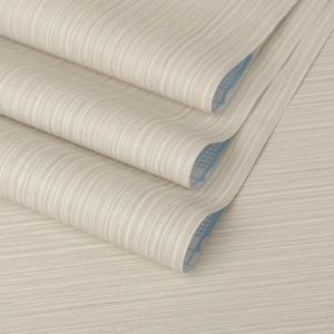 TANONE Grasscloth Peel and Stick Wallpaper 17.7" X 984" Self-Adhesive Removable, Faux Imitation Cloth Textured Wallpaper DIY Contact Pape Waterproof Vinyl Film for Furniture Wall Covering, Beige