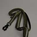 TwoEar 6FT 1IN Strong Green Dog Leash with 2 Padded Handles, Traffic Handle Extra Control, Comfortable Soft Dual Handle, Auto Lock Hook, Reflective Walking Lead for Small Medium and Large Dogs