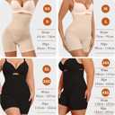 Tummy Control Shapewear Shorts,High Waisted Shapewear for Women,Faja Body Shaper Shorts Under Dresses (Beige)