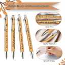 30 Christian Bible Notebooks with 30 Pens, Spiral Journal Bulk Prayer Notes Christian Religious Gifts for Family Friends Colleagues (Brown)