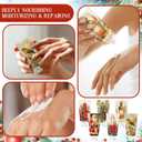 72 Pcs Christmas Hand Cream Bulk Gift Set Retro Christmas Mini Hand Lotion Travel Size Moisturizing Body Cream for Women Homeless Birthday Xmas Gift Stocking Stuffer