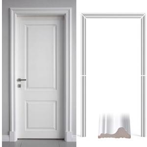 Cinnvoice 80 x 32 x 2-9/25 in Polyester Door Trim Molding Kit
