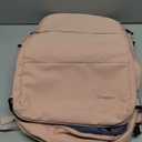 Taygeer Travel Backpack for Women, Carry On Backpack with USB Charging Port & Shoe Pouch, TSA 15.6inch Laptop Mochila Flight Approved, Nurse Bag Casual Daypack for Weekender Business Hiking, Pink (Large)