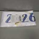 6PCS Senior 2026 Sash, Royal Blue Glitter White Finally Graduated 2026 Senior Sashes for Graduation Party Decorations Supplies