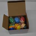 JOYIN 12 Packs 1.9''*2.7" Wooden Egg Shakers Maracas Percussion Musical for Party Favors, Classroom Prize Supplies, Musical Instrument, Basket Stuffers Fillers, Easter Hunt