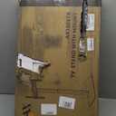 AX WABER Universal TV Floor Stand with Mount for 27 to 65 inch TVs,Swivel Standing TV Stand with 9 Level Height Adjustable,Space Saving Design Tall TV Stand for Living Room/Bedroom/Dorm/Corner Black