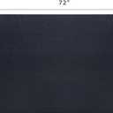 GRILLTEX Under the Grill Protective Deck and Patio Mat, 39 x 72 inches, Black