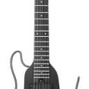 Donner HUSH X PRO Electric Guitar Kit - Smart Travel Guitar with Dozens of Preset Combinations, 7 Tone Sim Options, Black