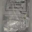 Irenare 4 Pcs Sequin and Fluffy Pillow Covers Winter Throw Pillow Cases Soft Cushion Cover for Couch Bed Sofa Xmas Day(18 x 18 Inch,Silver, Gray)