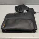 Keyli 3pcs Laptop Bag for Women 15.6 inch and Lunch Tote Bag for Women with Insulated Lunch Compartment Computer Briefcase