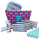Mini American Mahjong Set for Travel and Fun | Small Size (0.8"x0.5"x0.4") | Gift or On-The-Go Game. (Special Edition)