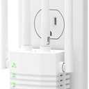 WiFi Extender Supports 105 Devices, 1.2Gbps Home Signal Booster,WiFi Extender Signal Booster with Dual Band 5GHz/2.4GHz, WiFi Booster Up to 12880 Sq.ft, EasyMesh Compatible, One Ethernet Port