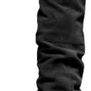 Michael Kors Women's Noemie Over the Knee Heeled Boot (7.5, Black)
