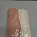 Blissful Diary Muslin Changing Pad Cover for Girls Boys, Ultra Soft Breathable Cotton, Baby Diaper Change Table Pad Covers, 2Pack (Dusty Pink&Cream)