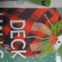 4 x Christmas Heritage Snowman Textured 12.5" x 18" Garden Flag Evergreen