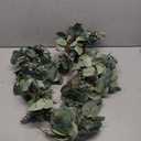 Ouddy Decor Eucalyptus Garland 6.56 Ft Lush Silver Dollar Leaves Boxwood Artificial Faux Greenery Vines for Baby Shower Wedding Party Table Runner Room Home Mantle Decor (1 Pack)