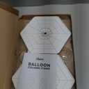 YALLOVE Balloon Column Stand Kit Sets of 2, 7 Feet Height Adjustable Balloon Tower Pillar with Reusable Metal Telescopic Design for Birthday, Wedding, Baby Shower, Graduation Party Decoration