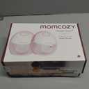Momcozy Breast Pump Hands Free Mobile Style | M6, Wearable Breastfeeding Electric Breast Pump Ideal Rhythm More Milk, DoubleFit Flange More Fit & Discreet with 3 Modes 9 Levels, 24mm - 2 Pack Cozy Red