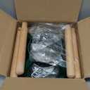 Blissun Christmas Tree Stand, Christmas Tree Holder, Xmas Tree Base Stand for Real Trees, Fits up to 8FT Real Trees, Green