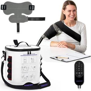 Cold Therapy Machine for Shoulder with Programmable Timer, Portable Ice Machine for Shoulder After Surgery, Lightweight Replacement Recovery System