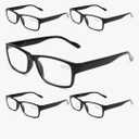 Gaoye Professional Reading Glasses for All Day - Computer Readers with Blue Light Protection - Value Pack